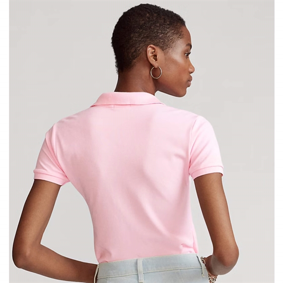 Polo Ralph Lauren Slim Fit Stretch Polo Shirt, Carmel Pink